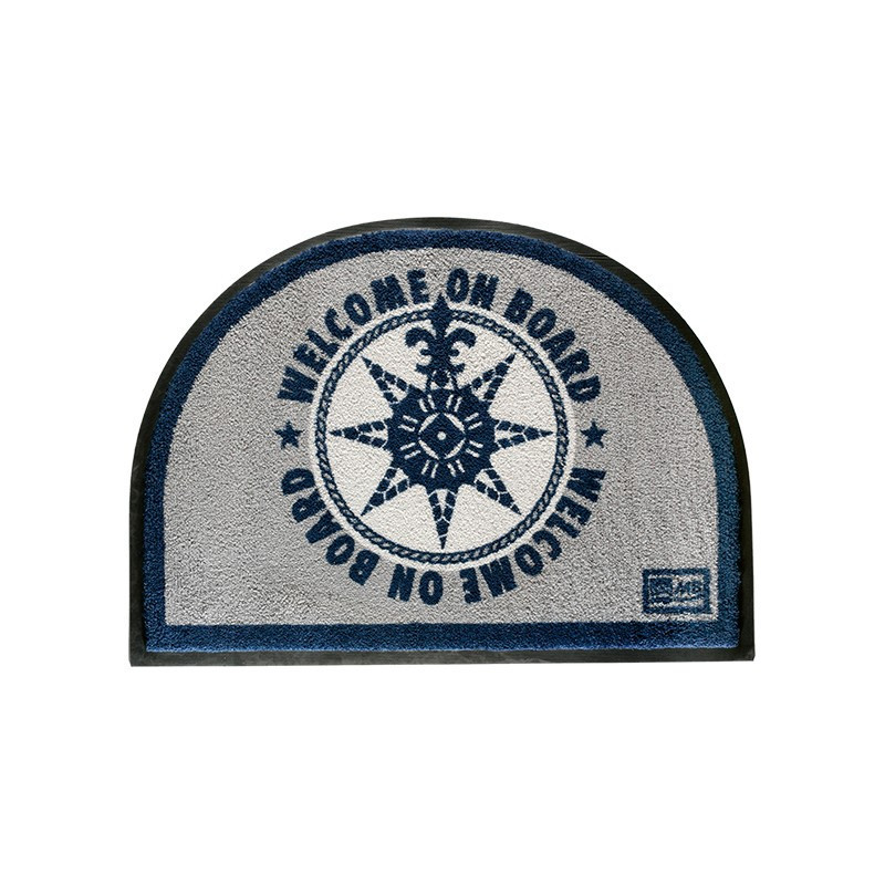 Rutschfeste Fußmatte Round blue on board Welcome Marine Business MARINE BUSINESS Accessoiries Rutschfeste Fußmatte Round blue on board Welcome Marine Business MARINE BUSINESS Accessoiries