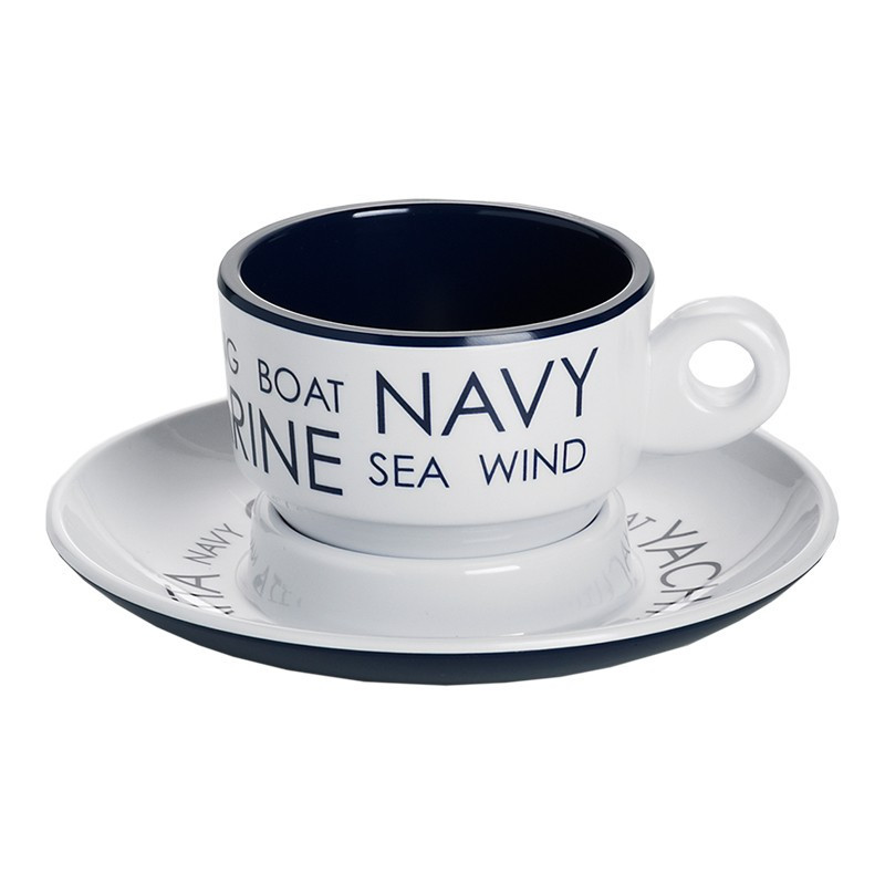 Marine Business Northwind Becher Melamin Tasse Bootsgeschirr Kaffeebecher Tee 