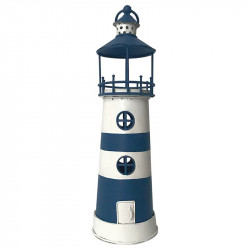 BATELA Maritimer Kerzenständer Leuchtturm  Accessoiries