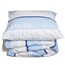 Bettwäsche maritim KORDELIA light blue/white GRIPSHOLM Cabin